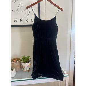 J.Crew Midnight Blue Velvet Dress – Size 0